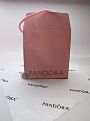 Pandora New Pink Gift Bag, Tissue and Sticker LOTS AVAILABLE NO JEWELRY