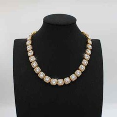 Men’s Rhinestone link chain | 45cm