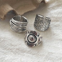 925 Sterling Silver Ring Adjustable Ring Jewelry Gifts for Women