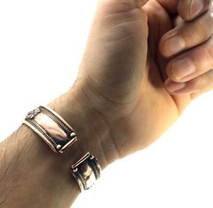 100% Pure Copper Bracelet Healing Bracelet. Unisex, Hand Made High Gauge Copper