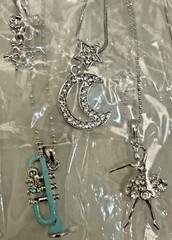 New 20pcs Lot Crystal Charm Pendant Necklaces Jewelry #27 Top Quality