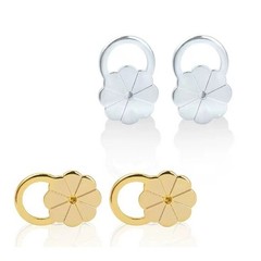10Pcs Earring Back Replacements Pigs Nose Shaped Metal Locks for Secure Wear