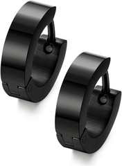 Stainless Steel Small Hoop Earrings 14mm 20G Huggie