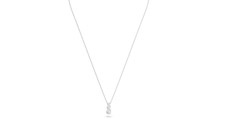 Swarovski Attract Trilogy White Round Pendant Necklace 5414970