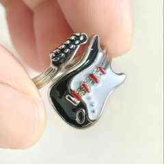 Guitar Open Ring Adjustable Resizable Music Instrument Jewelry