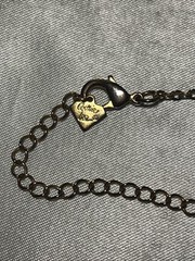 Cookie Lee Green Glass Bead & Gold Tone Leaf Necklace 14-18”