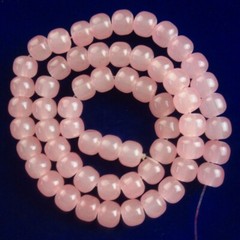 1Strand 8x6mm Manmade Pink Jade Drum Loose Beads 15.5 Inch CJ962