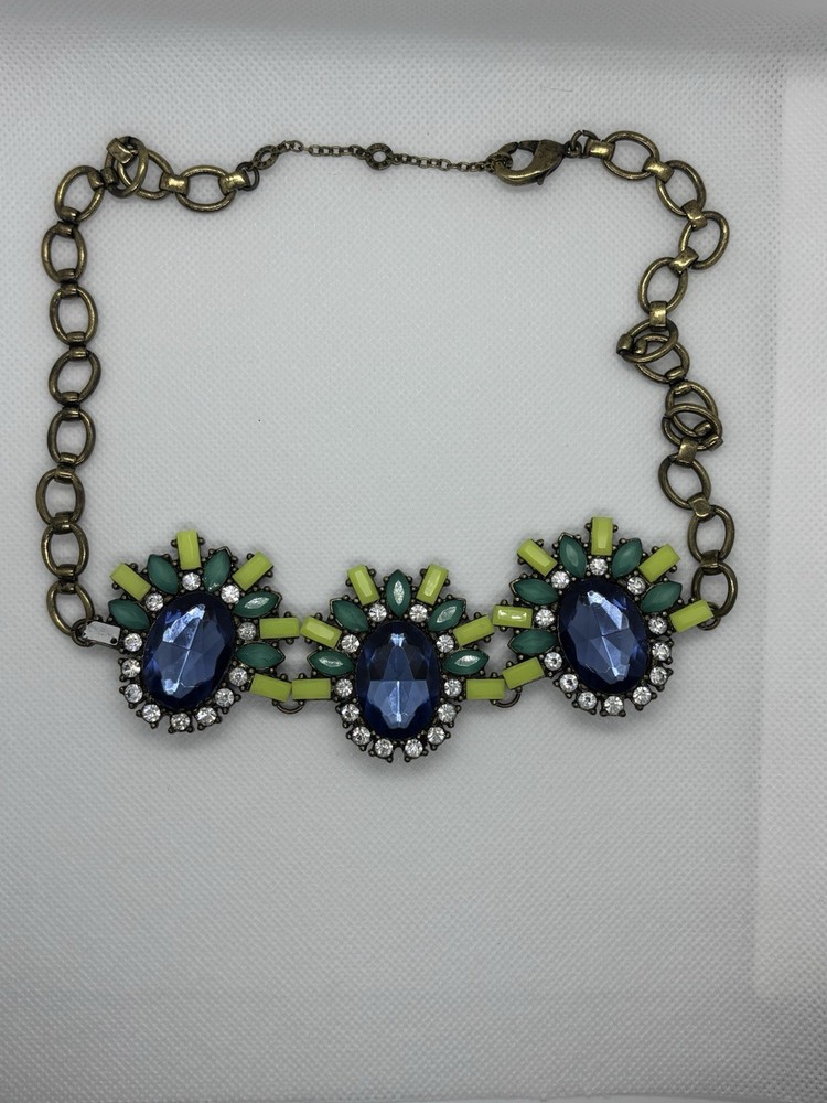 Baublebar Gemstone Necklace Multicolor Beaded Statement- 20 Inch