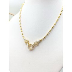 22K 23K 24K Thai Yellow Gold Plated Necklace Pendant Women Girl Jewelry 20 in