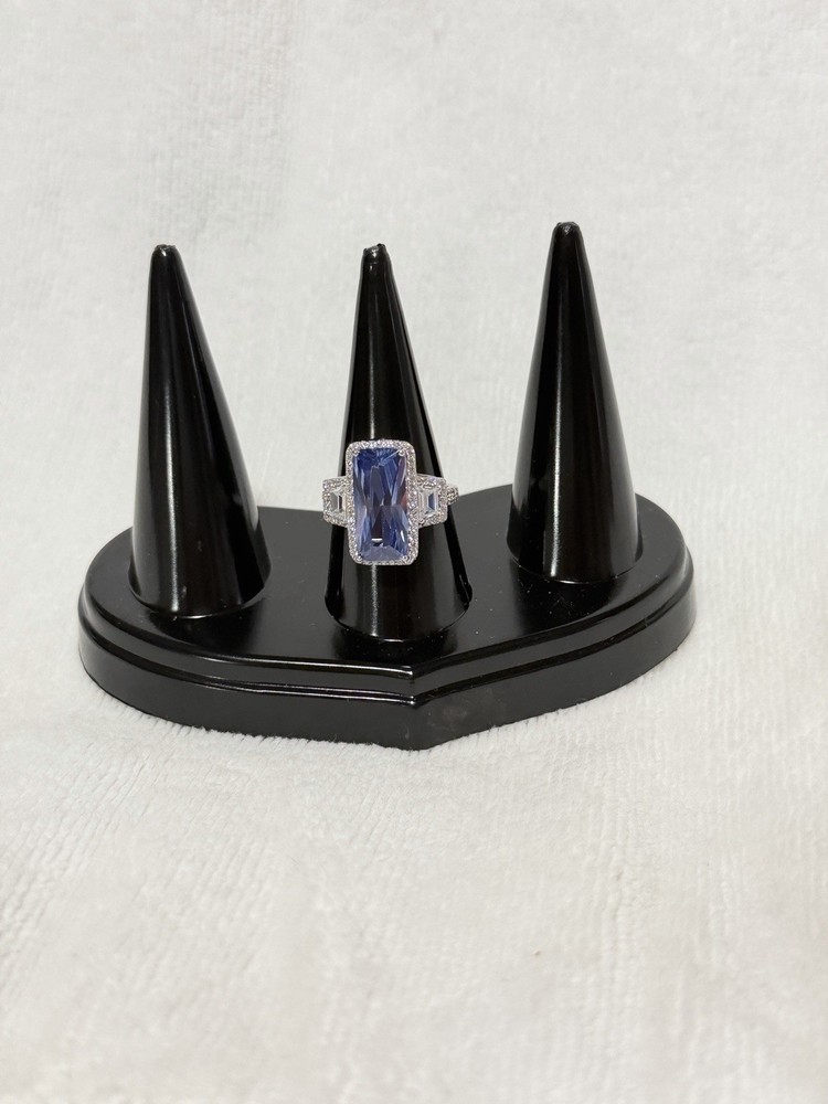 Cocktail sterling silver ring