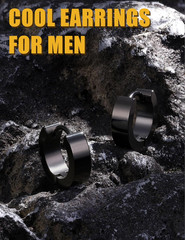 Stainless Steel Small Hoop Earrings 14mm 20G Huggie
