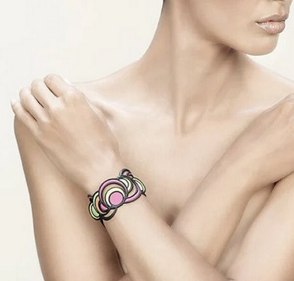 Batucada Original Dancing Circles bracelet skin hypoallergenic beach jewels gift