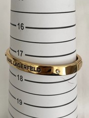 Karl Lagerfeld Rue St. Guillaume Bangle with Crystal from Swarovski