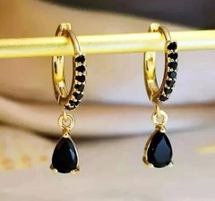 2Ct Pear Cut Simulated Diamond Drop Dangle Earrings 14k Yellow Gold Plated