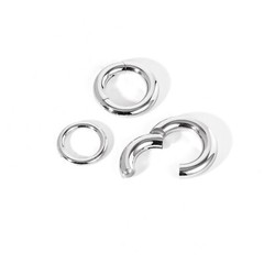1 Pc Large Size Hoop Earrings Stainless Steel Ear Gauges Punk Septum Piercing
