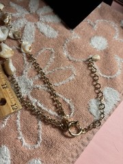 Boho Stone Necklace With Extended Chain 38 Inches Festival Summer Vibes