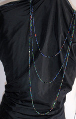 Boho Retro Beads 3 Strands Hippie Handstrung Various Lengths 48″ 36″ 28″ Colors