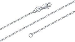 Luxury 1mm & 1.5mm Italian Silver Necklace with Lobster Claw Clasp – 14-30 Inch