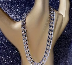 Necklace and Bracelet Set. Titanium Steel