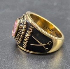 Custom High School Class Ring For 2026 Graduation Women & Men Gift In 925 Silver