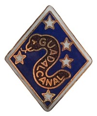 1st Marine Division Old Motorcycle Hat Cap Lapel Pin M-673