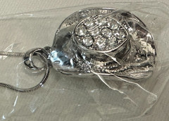 New 20pcs Lot Crystal Charm Pendant Necklaces Jewelry #246 Top Quality