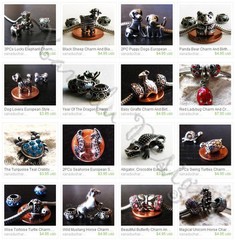Music Clef Note Large Hole Charm + Birthstone Beads For European Charm Bracelets