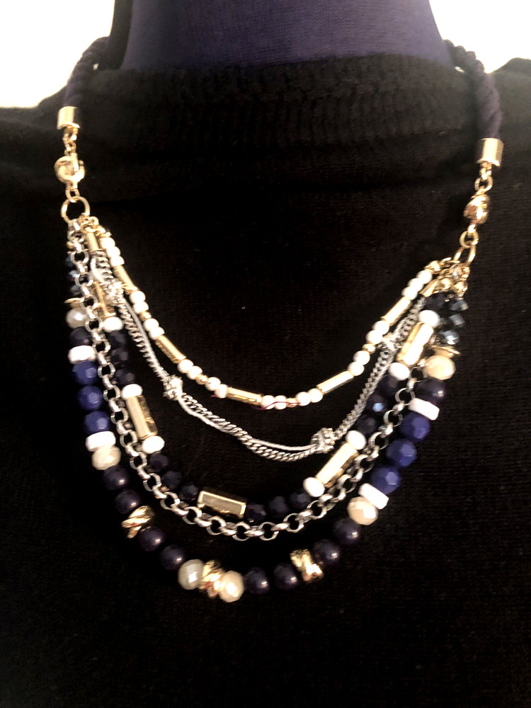 THE LIMITED 5 STRAND AWESOME NECKLACE 13″
