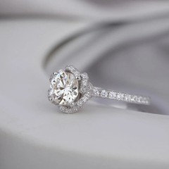 3 Ct Round Cut Simulated Diamond Women Wedding Band Ring 14k White Gold Plated