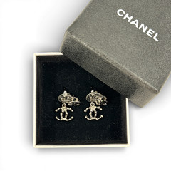 Auth CHANEL Coco SP Charm Earring SRE802