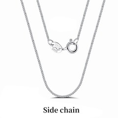 925 Silver Plated Chain Necklace, Multi-Style, Lengths, Layering, Gift for Women