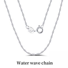 925 Silver Plated Chain Necklace, Multi-Style, Lengths, Layering, Gift for Women