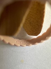 Enso Silicone Ring Size 5 Unisex Rope Ring Pink Comfortable Lightweight Modern