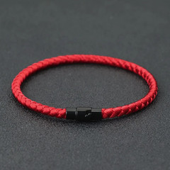 1pc Red Rope Magnetic Bracelet Unisex Lucky Wealth Prosperity Jewelry – NEW