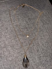 The Limited Gold Tone Changeable Teardrop Necklace