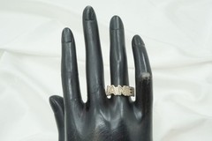 CHANEL Ring 7.0 US Round Logo 00T Silver plating Accessory 6636j