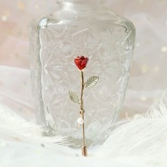 The Little Prince Vintage Pink Breast Brooch for Women Jewelry Gift