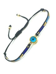 Evil Eye Miyuki Bead Bracelets #2415