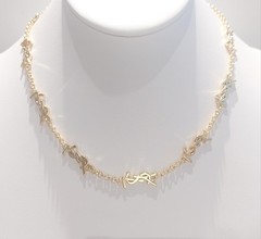 YVES SAINT LAURENT SIGNATURE NECKLACE – Box Included