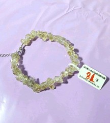Natural Untreated Herkimer Diamond Quartz irregular shapes Bracelet