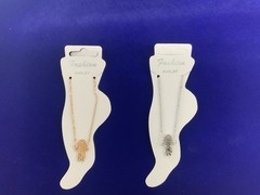 2 Pc Lot Sexy Gold Silver Color Ankle Bracelet Upside Down Pineapple Hot Wife