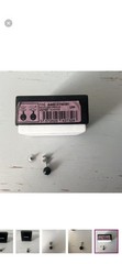 CHANEL Dangle Drop Earring Black White Resin Fashion with Box (Single earring)
