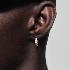 Lymphatic Drainage Slimming Hoop Earrings, Titanium Ion Lymphvity Germanium E…