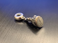 Genuine Pandora Silver S925 Disneyland Paris Cinderella Castle Dangle Charm