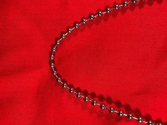 4mm STAINLESS STEEL SILVER BALL CHAIN 16″-42″ WITH A MILITARY CLASP USA SELLER