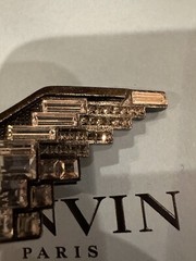 Lanvin Crystal Statement Eagle Oversized Cocktail Ring In Box With Tags Size 55