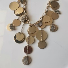 16″ Kenneth Cole Bib Collar Statement Necklace Gift Vintage Women Party Jewelry