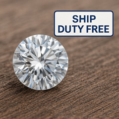 4ct TW Moissanite Screw Back Solitaire Stud Earrings – GRA Certified D FL 8mm