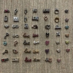 Authentic Origami Owl LOVE HEART ROMANCE Charms NEW