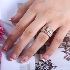 Marquise Cut Lab Created Diamond Wedding Ring Cubic Zircon Diamond Jewellery